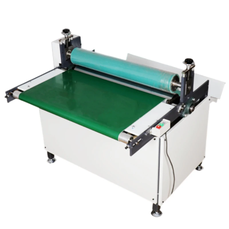 Roller Flattener Leather carton dewrinkling machine paper press Paper Electric Flattening Machine Gluing Flattening Machine