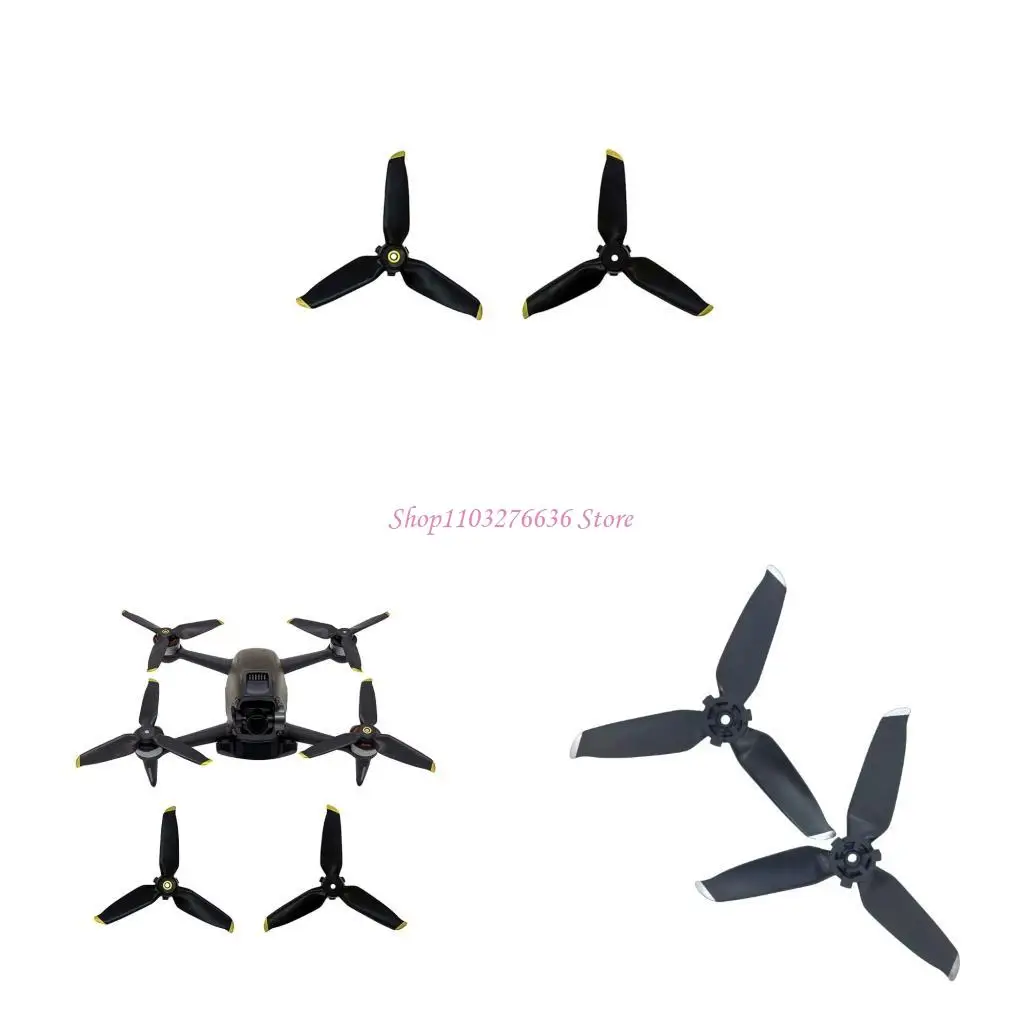

R6FD 2pcs Quadcopter Propellers Quick Mount System Parts Flight Performances