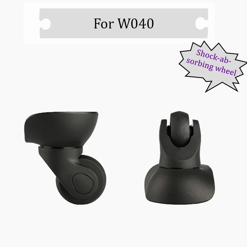 

For W040 Silent 360° Rotating Noise-Free Smooth-Rolling Luggage Wheel Replacement Durable Suitcase Wheel Replacement