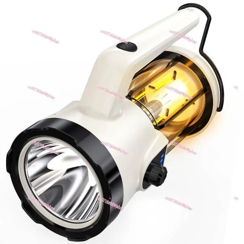 Charging Super Bright Outdoor Long-range Portable Searchlight Flashlight Household Led Multi-function Camping Light