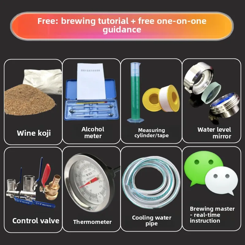 Large electric distilling equipment Brewing machine Commercial distiller Distillation Baijiu tool machine Winery brewing