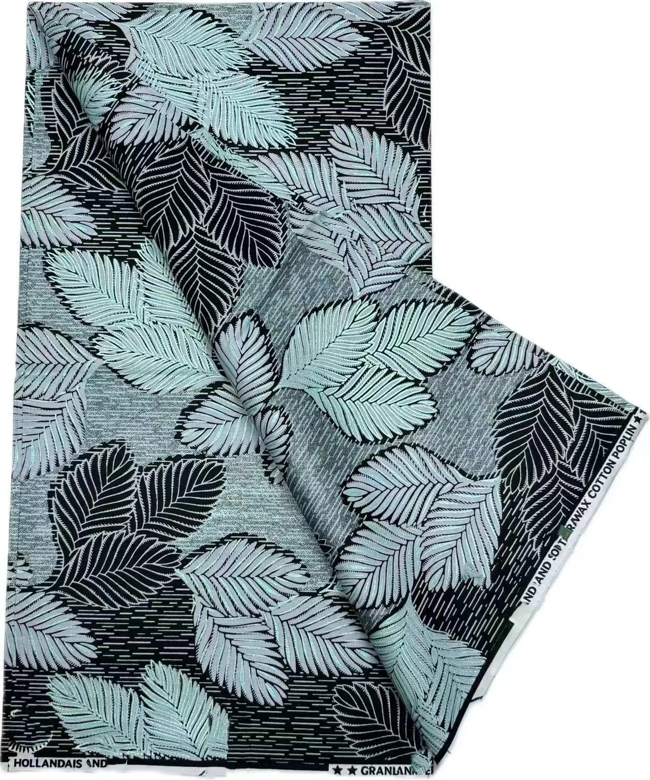 

Новая коллекция 2026: высококачественная африканская ткань с восковым принтом в стиле Нигерия-Голландия для пэчворка, одежды и рукоделия (HS3)