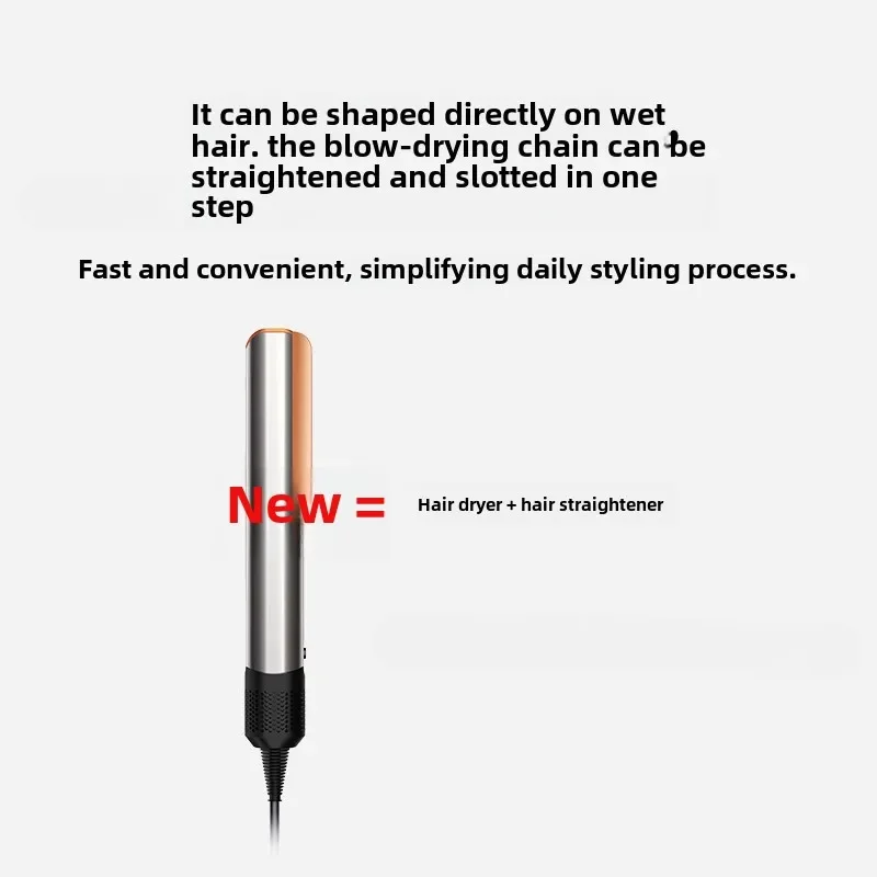 The J01 Hair Straightening Device: A Versatile Electric Appliance for Both Dry and Wet Hair