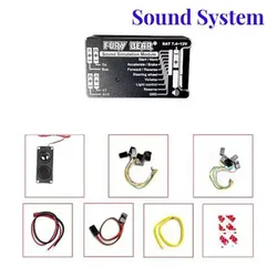 Furybear 1/14 Sound System Speaker Unit For 1:14 LESU TAMIYA Benzs Actros RC Tractor Truck Car Model Upgrade Refit Part