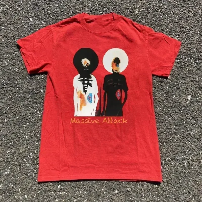 Massive Attack Mezzanine  Red T Shirt Full Size S 5XL GC3236