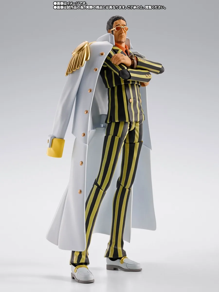 لعبة مجسمة من قطعة واحدة من BANDAI SHFiguarts Future Island Egghead Borsalino مرخصة رسميًا