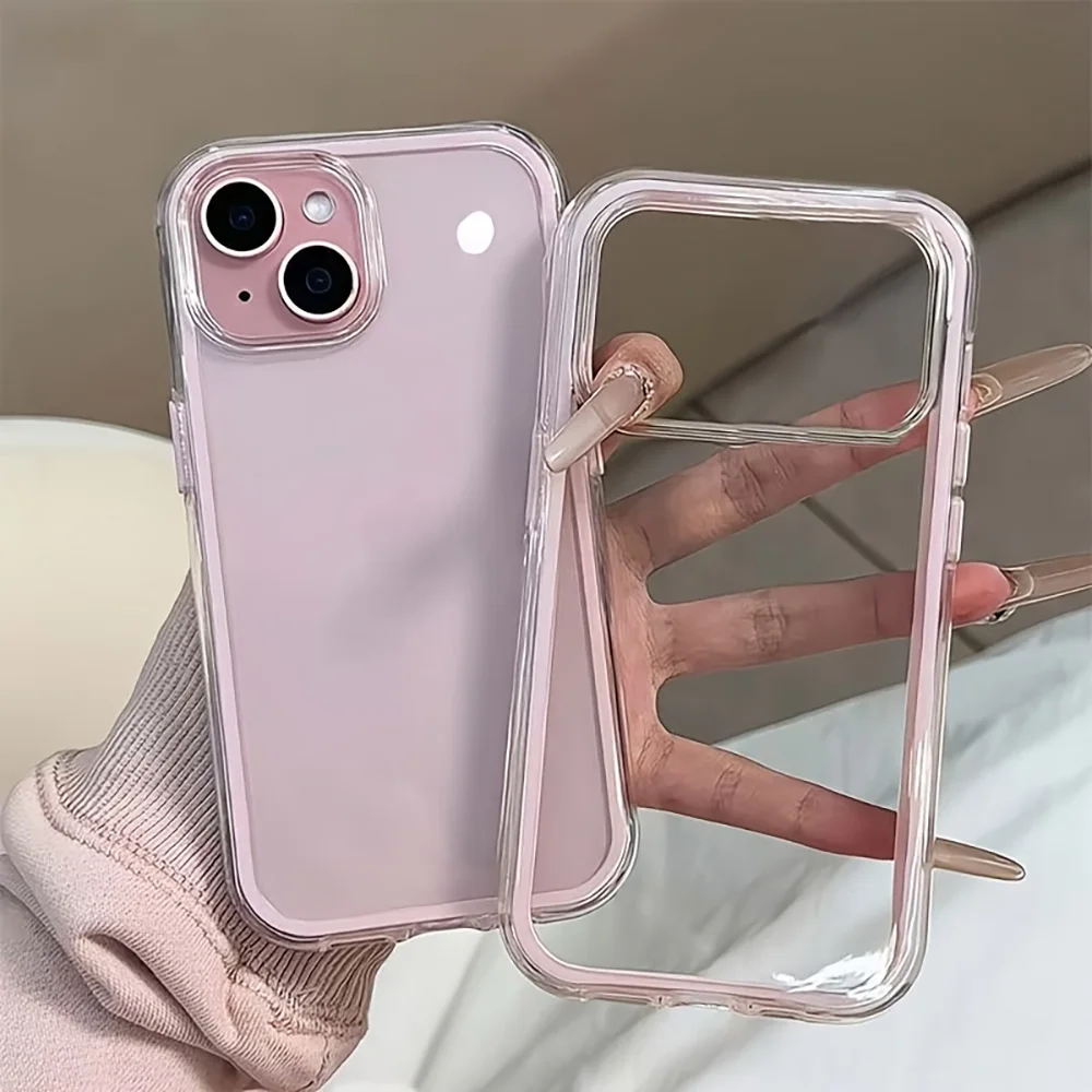 2-in-1 Transparente Schutzhülle für iPhone 18 Pro Max, iPhone 17 Pro Max, Air 16, 15 Pro Max, 11, 14, 13, 12 Hüllen