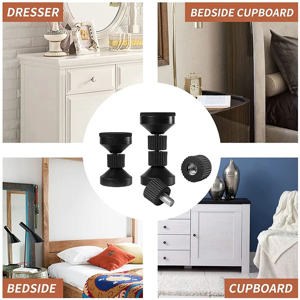Bed Frame Anti-Shake Tool Adjustable Thread Headboard Stopper Bedside Telescopic Support Cabinet Sofa Funiture image 5