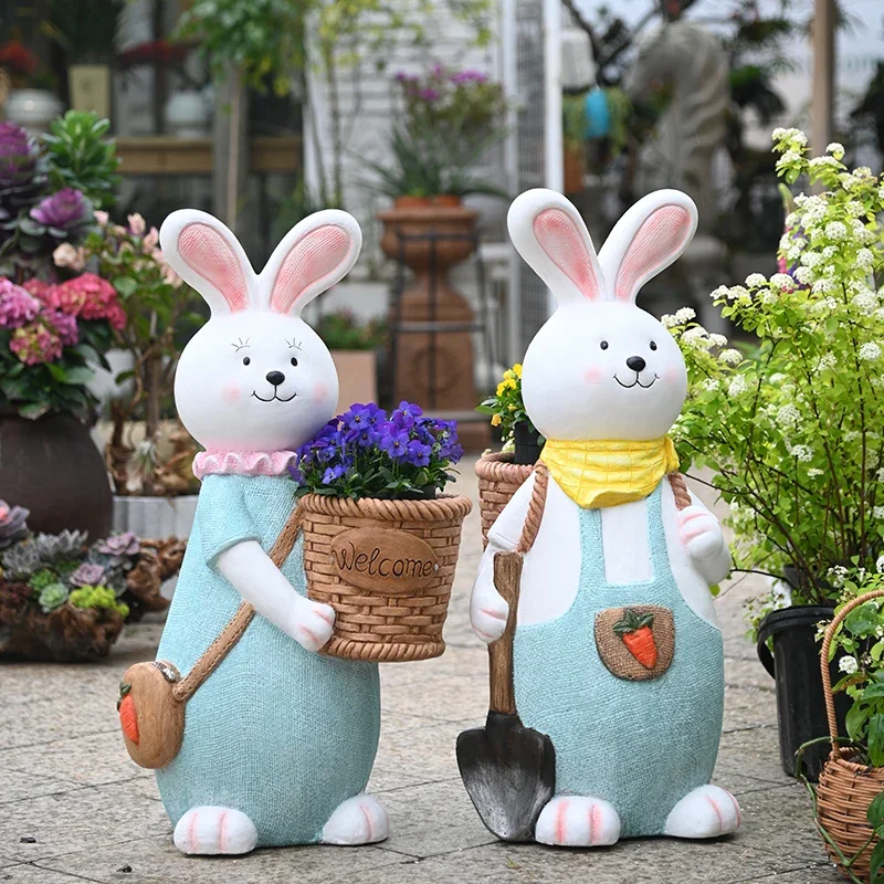 Ornament Garden Decoration Kindergarten Plant Corner Balcony Garden Animal Sculpture