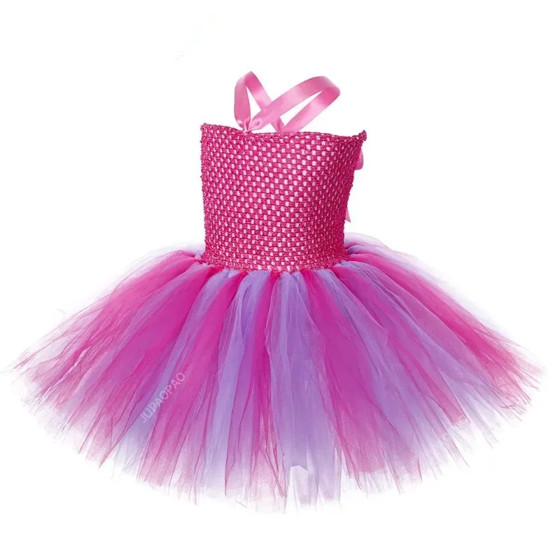 Costume di alta qualità per ragazze Compleanno Abiti di Halloween per bambini Vestito da tutù da fata elfo magico con fiocco per capelli Vestiti per bambini