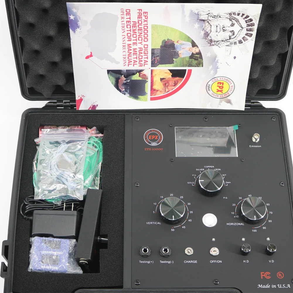 Brand New EPX10000 Digital Frequency Radar Remote Metal Detector
