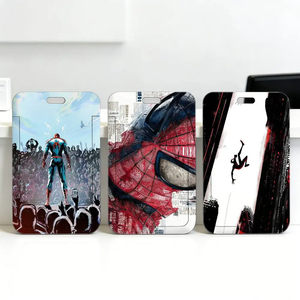 

Креативный держатель для карт S-spider-man-S для студентов и водителей автобусов, унисекс