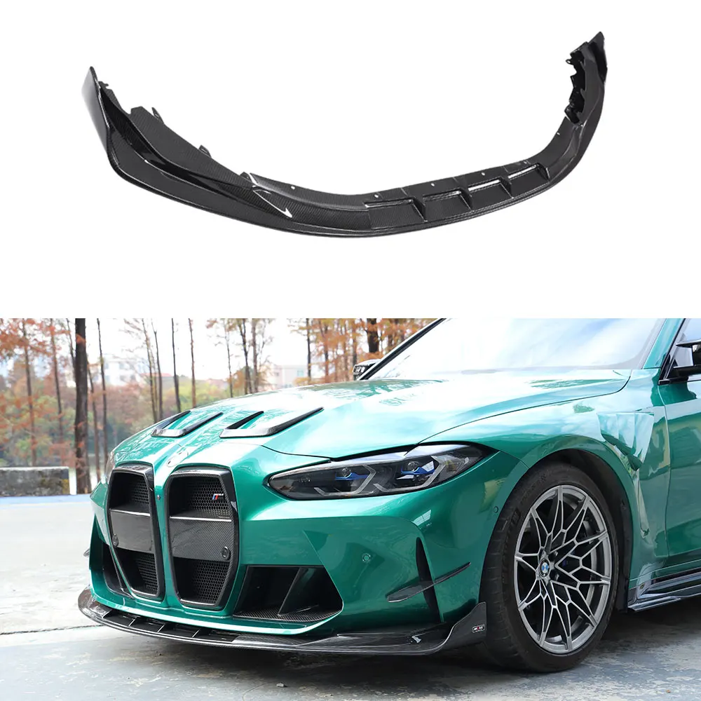 

For BMW G80 G82 AX Style Front diffuser Front lip Trim Body Kits Car Accessories Auto Parts Real Dry Carbon Fiber
