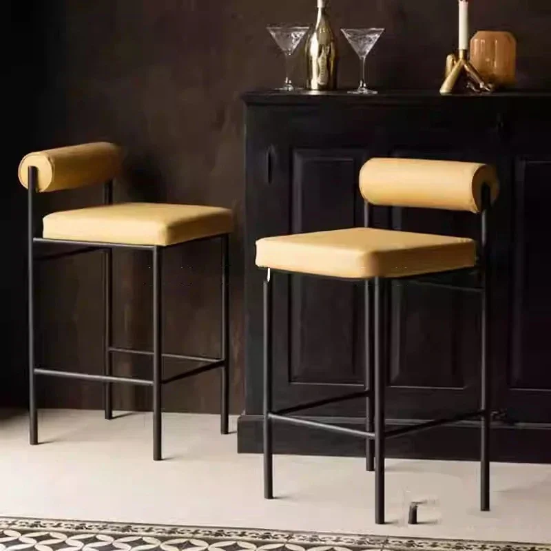 

Designer Modern Bar Chairs Minimalist Luxury Nordic Living Room Bar Chairs Swivel Make Up Taburete Alto Para Cocina Furniture