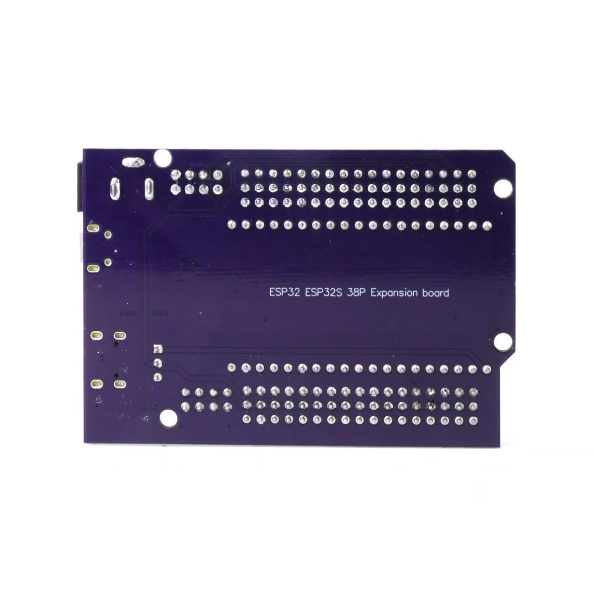 2pcs ESP32S 38 Pin Purple Expansion Board NodeMCU 32S Lua Wifi Serial Module for Arduino IoT Development