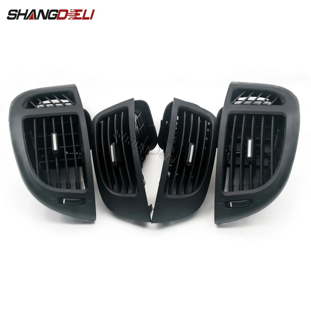 

4PCS/Set Fit For Kia Forte Cerato 2008 2009 2010 2011 2012 2013 Car LHD Front Dash Board Air Conditioner Outlet A/C Air Vents