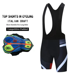 Cycling Pants Man Mtb Men's Lycra Bib Shorts Pns Bicycle Gel Sports Professional Bibs Equipment Short Maillot Clothing Bretelles