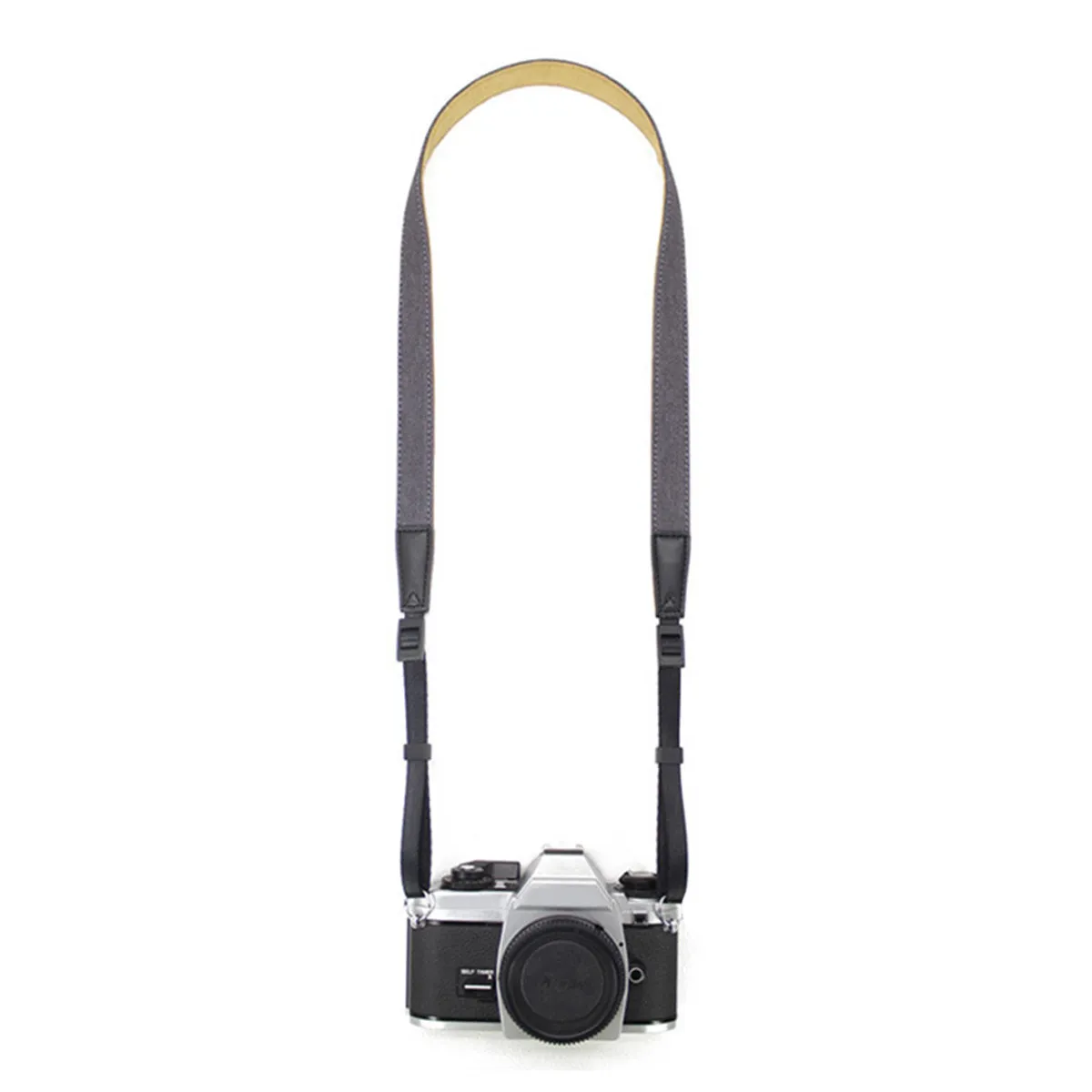 Premium Camera Strap with Anti- Vintage Style Comfortable Neutral Color Shoulder Strap for Dslr Mirrorless