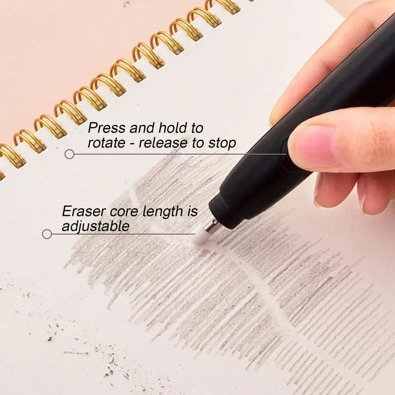 ممحاة رسم آلية قابلة لإعادة الشحن ، 20 عبوات ، أداة فنان لرسم أقلام الرصاص ورسم الصياغة