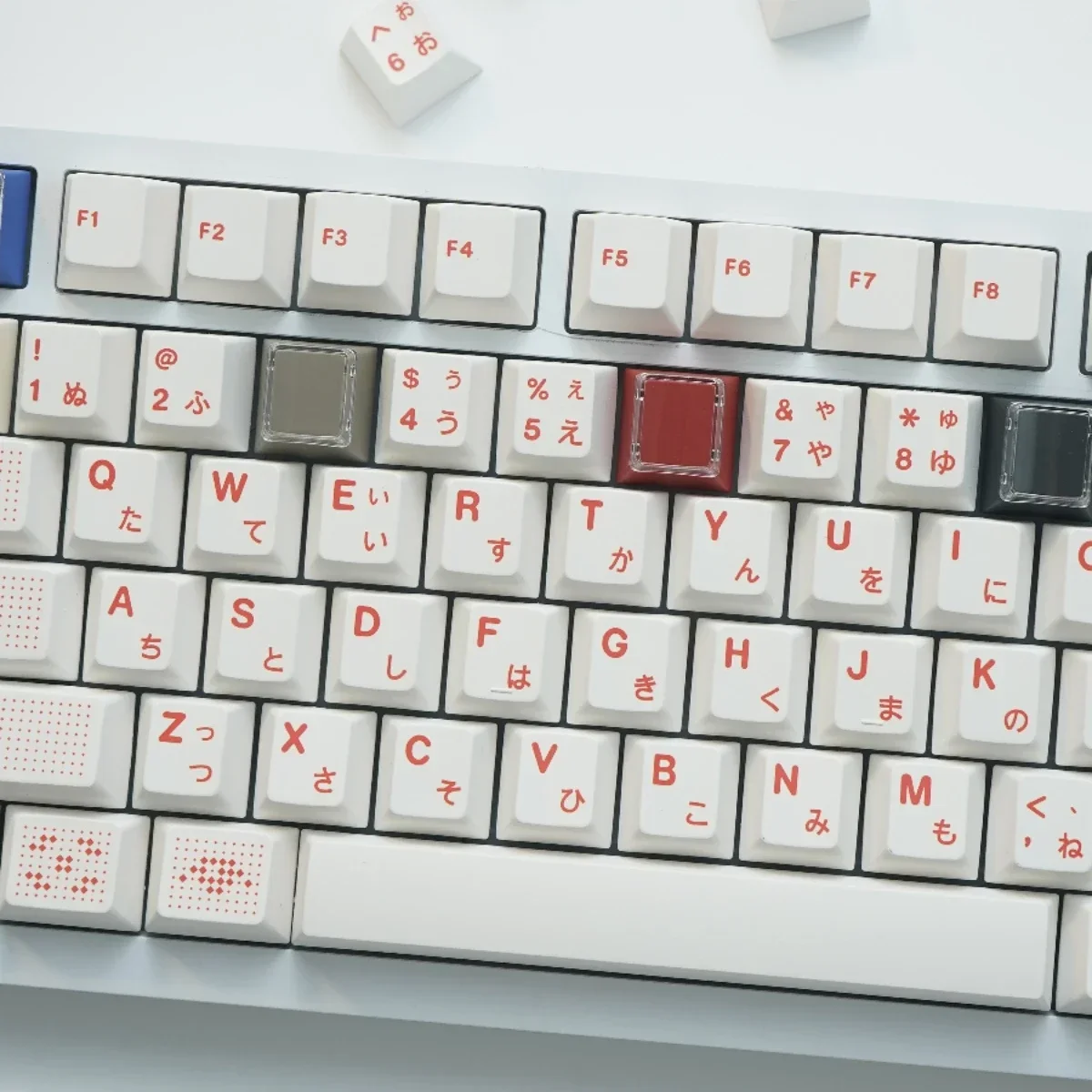 

Theme PBT Original Highly Sublimated Keycaps Mechanical Keyboards Customized Full Set of White Versatile