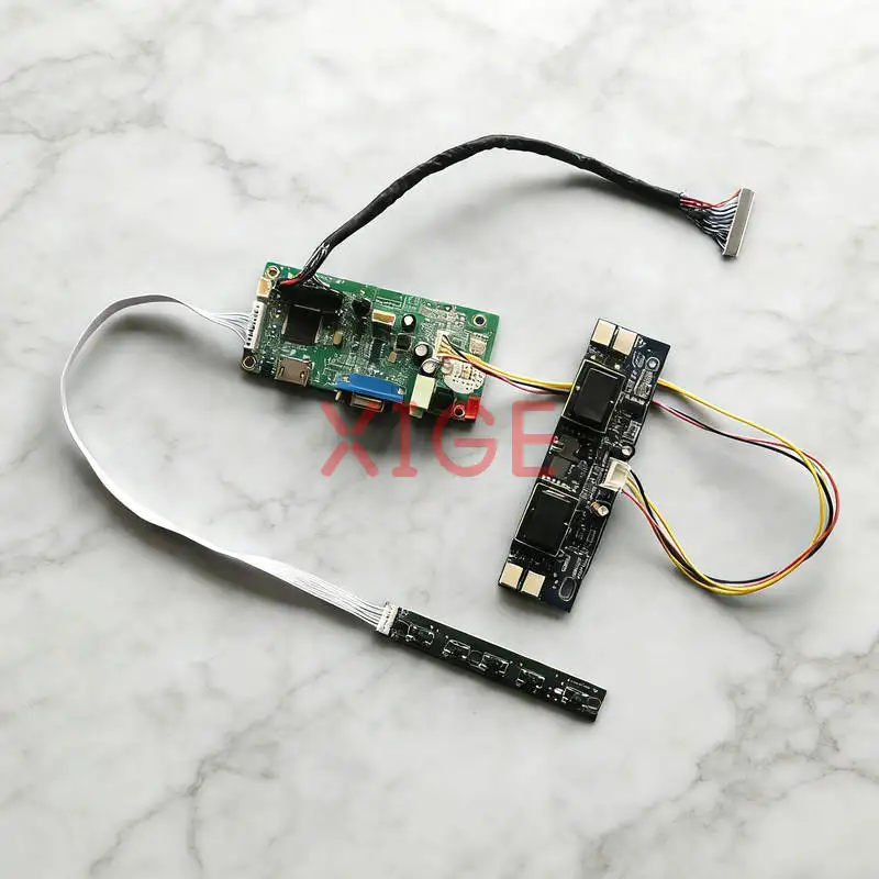 

Плата привода контроллера ЖК-монитора подходит для M201P1-L03 M201P1-L01 LVDS 30-контактный 4-CCFL 1400x1050 HDMI-совместимый VGA 1400*1050 DIY Kit