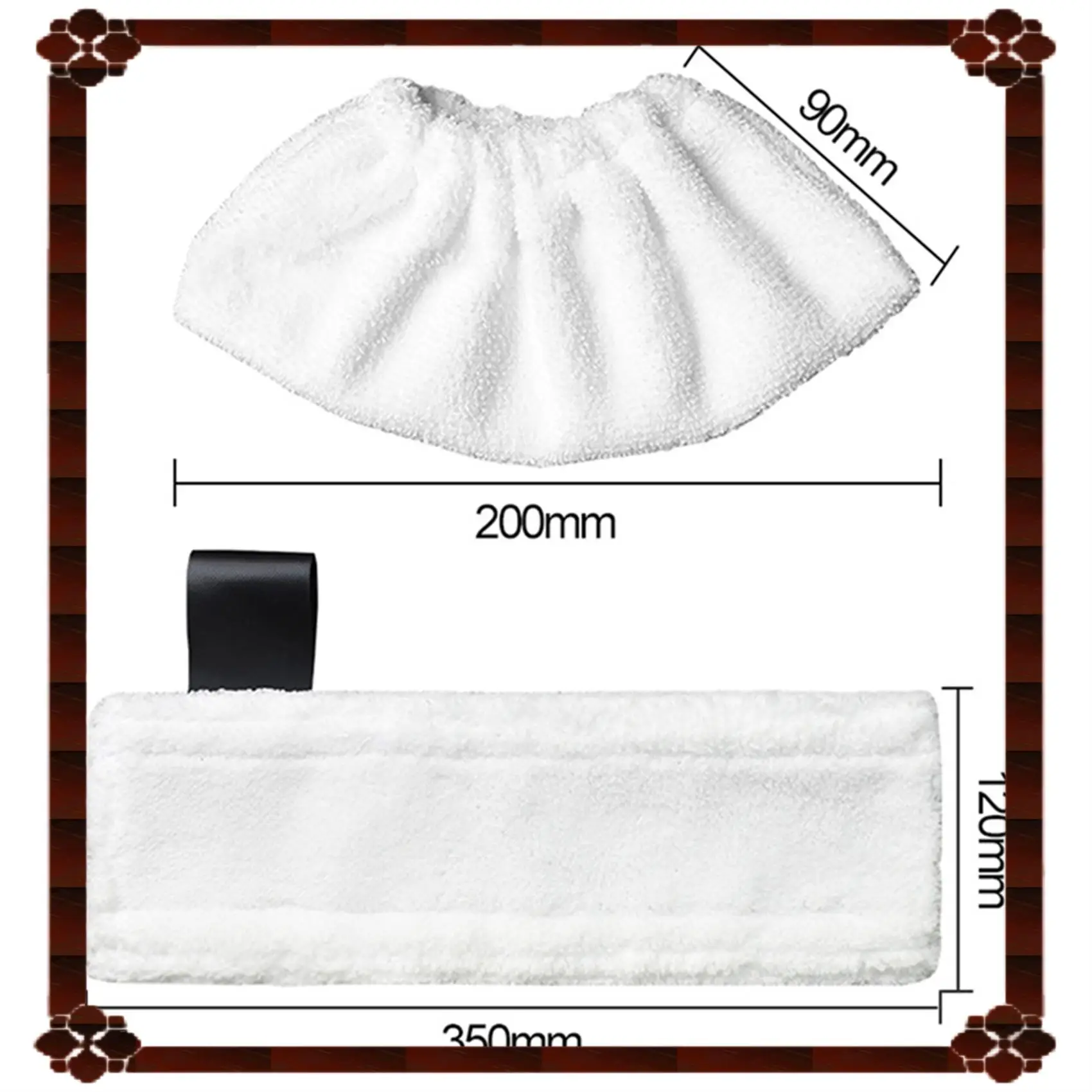 24-Hour Delivery Steam Mop Cloth Rags For Karcher Easyfix SC2 SC3 SC4 SC5 Microfiber Cleaning Pad Cover Steam Cleaner Accessorie