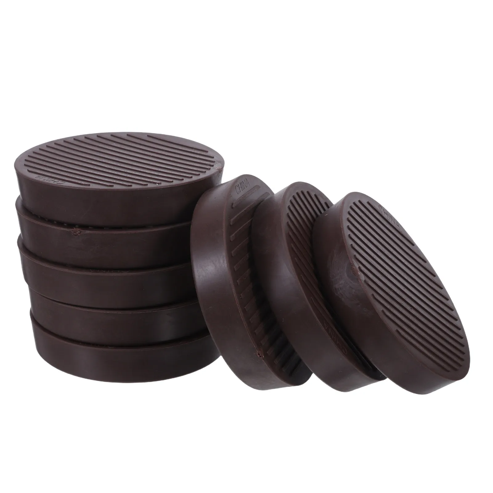 

Набор из 8 круглых резиновых подкладок для мебели, противоскользящие накладки для диванов, стульев, кроватей, защита пола от царапин