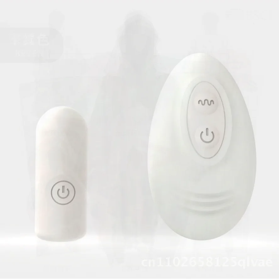 جهاز تحكم عن بعد لاسلكي تهتز رصاصة البيض سيليكون ABS المواد 10-قناة وظيفة لعبة الجنس الكبار للإناث G-بقعة