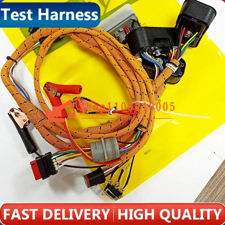 C6.4 C6.6 C7 C-9 C13 C15 Comprehensive Test Wiring Harness Diagnostic Cable for E320C E320D 3126B Detection Harness
