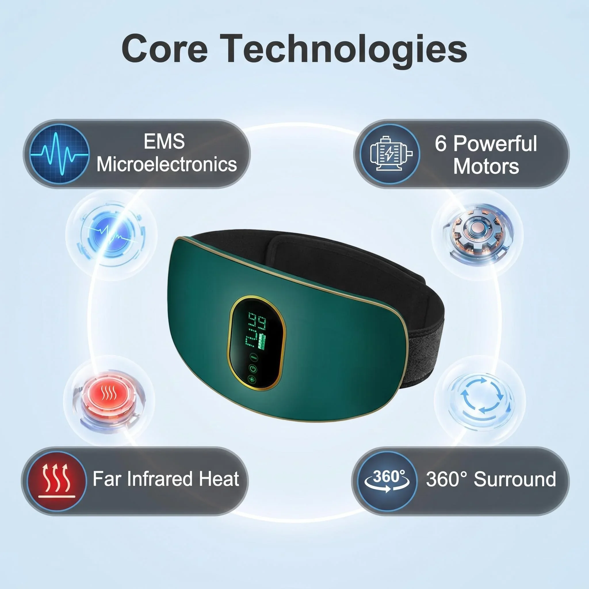 2026 Abdominal massager Slimming Machine Weight Loss Lazy Big Belly Thin Waist Stovepipe Fat Burning Abdominal Massage