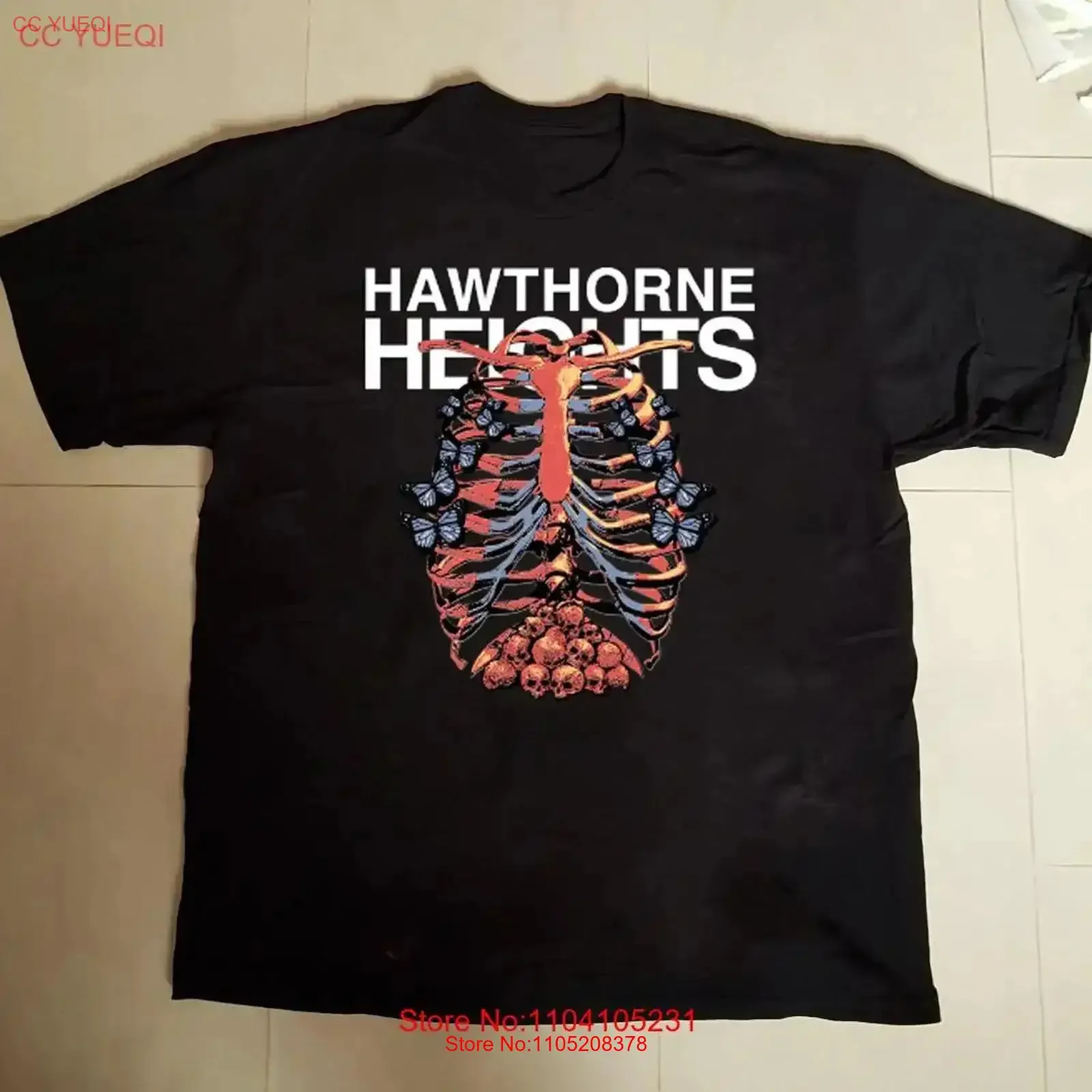 New Trend Hawthorne Heights Band Rock Black Size S To 4XL T Shirt MI030 vintage Washed Casual Versatile Top For Everyday Wear