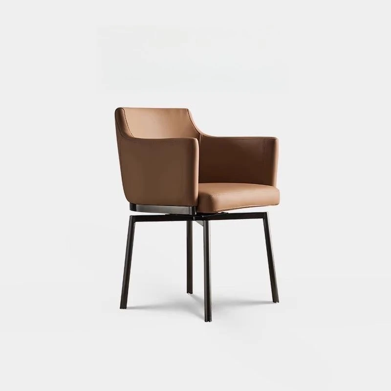 Rotating dining chair household simple desk chair