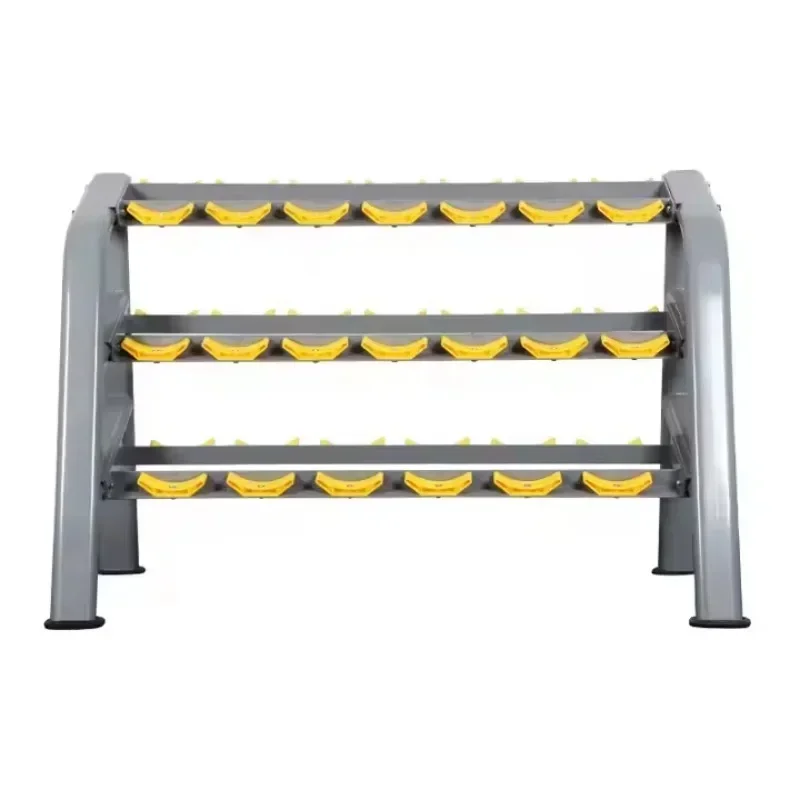 3-Tier Space Saving Dumbbell Storage Rack Professional Grade For Commercial Gym