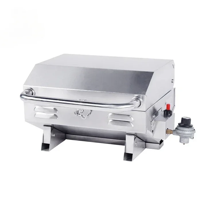 Mini Size Stainless Boat BBQ Barbecue Grill Boat Accessories Boat Gas Grill For Marine