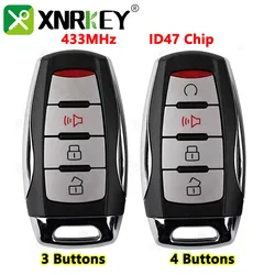 Car Keyless Smart Remote Key 433Mhz for Great Wall POER GWM Pao Poer Utility Haval UTE Cannon-X Pickup Intelligent Remote Key