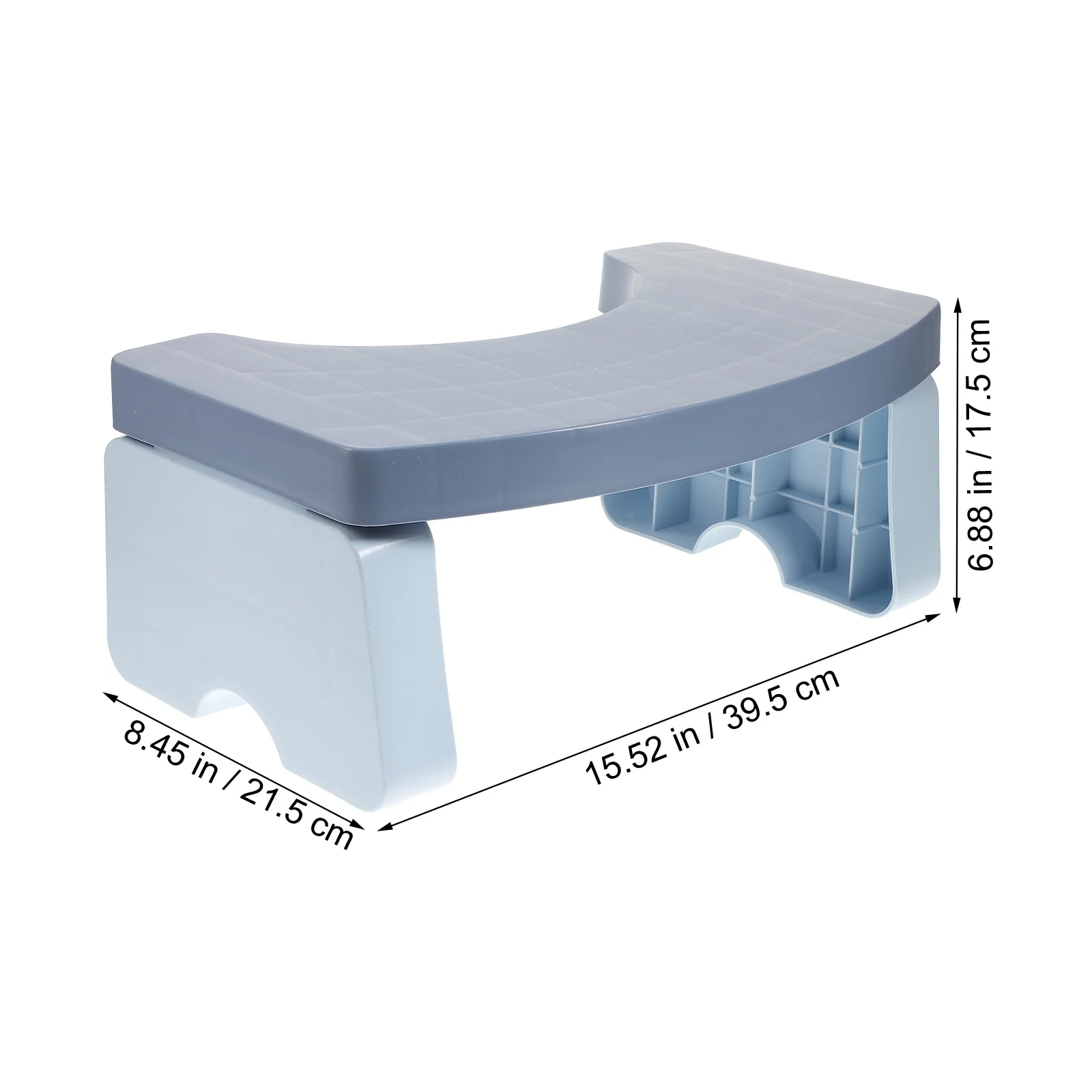 Banqueta sanitária para crianças e adultos, antiderrapante, banco para banheiro, uso doméstico, plástico grosso, suporte para treinamento, estável