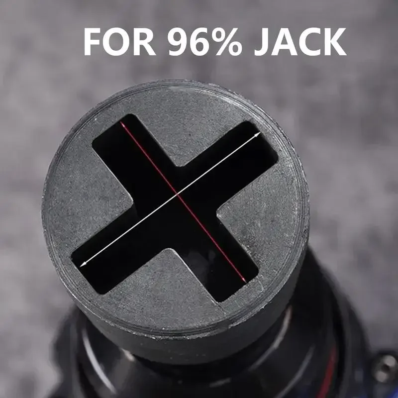 Jack Socket Car Repair Jack Socket Vehicle Maintenance Lifting Tool Labour-Saving Gear for Road Trip Traveling Commuting Vehicle