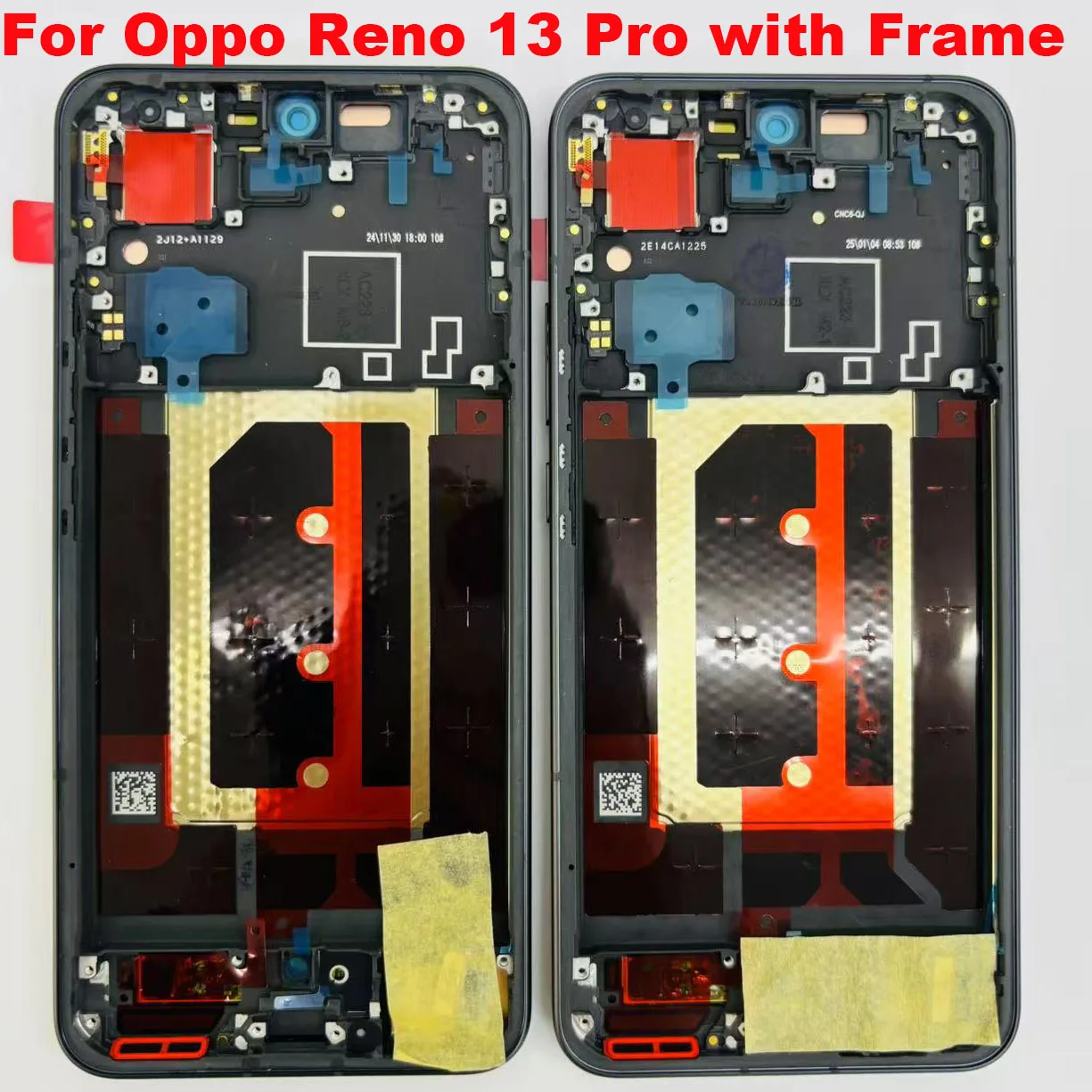 

6,83 "Оригинальный AMOLED-экран для Oppo Reno13 Pro, ЖК-дисплей и сенсорный экран для Oppo Reno13 Pro 6,59" Reno13 ЖК-дисплей с рамкой