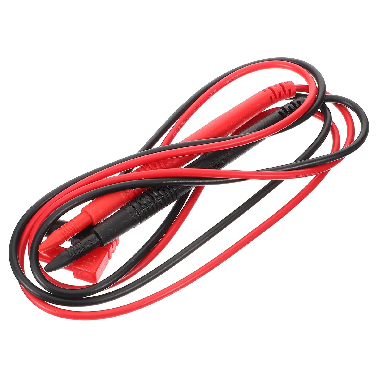 

2Pcs Multimeter Test Lead Multimeter Pen Cable Reliable Silicone Copper Multi Meter Probe for Volt Meter Precise Measurements