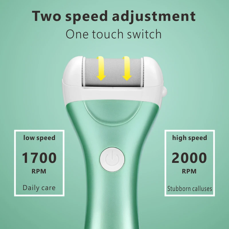 New USB Charged Electric Foot File for Heels Grinding Pedicure Tools Professional Foot Care Tool Dead Hard Skin Callus Remover