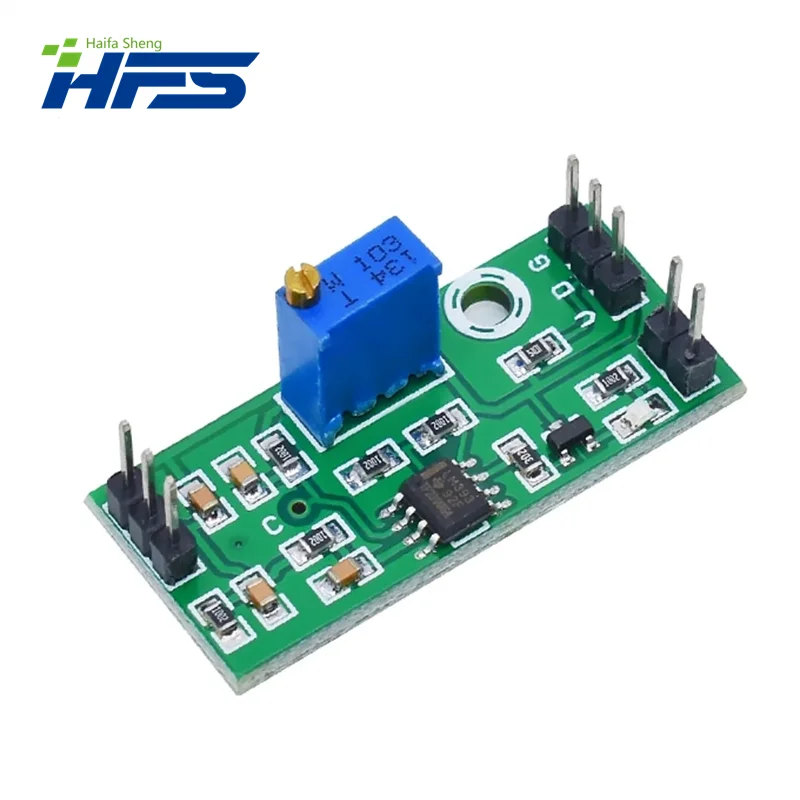 LM393 3.5-24V Voltage Comparator Module High Level Output Analog Comparator Control With LED Indicator