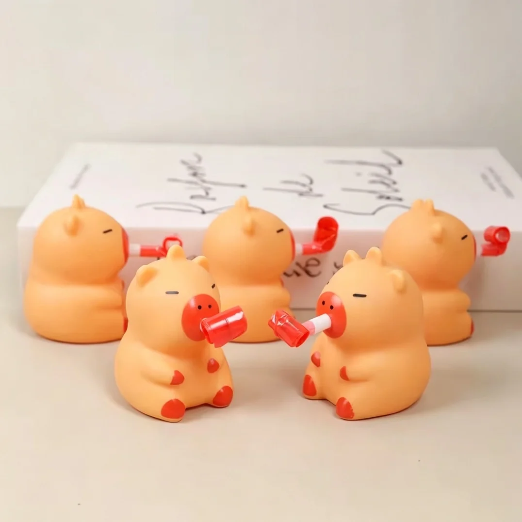 Capybara Fidget Squeeze Spielzeug Niedliches Quetschspielzeug mit Herausgestreckter Zunge Stressabbau-Spielzeug Geburtstagsgeschenke Party – Detail 14
