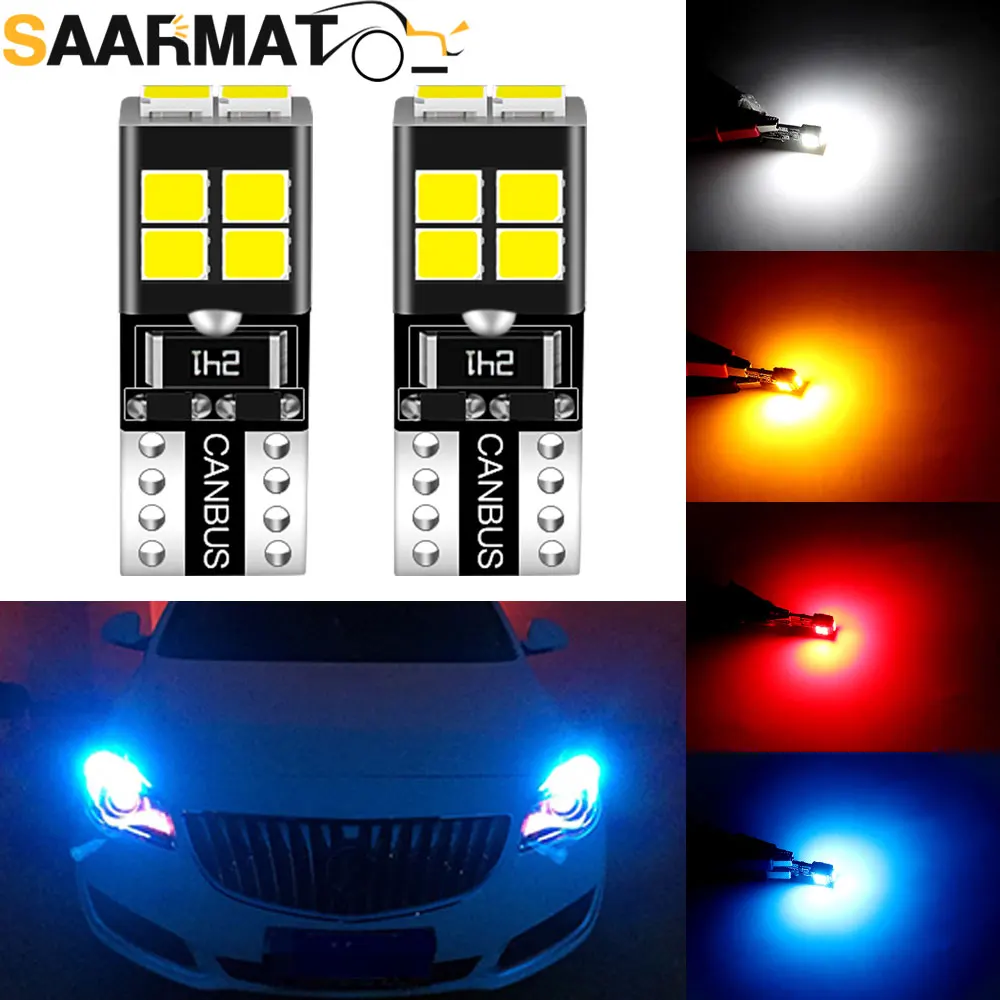 2 Stuks Led Klaring Licht T10 W5W 194 168 2825 Voor Chrysler 300M Crossfire Pt Cruiser Sebring Neon Voyager