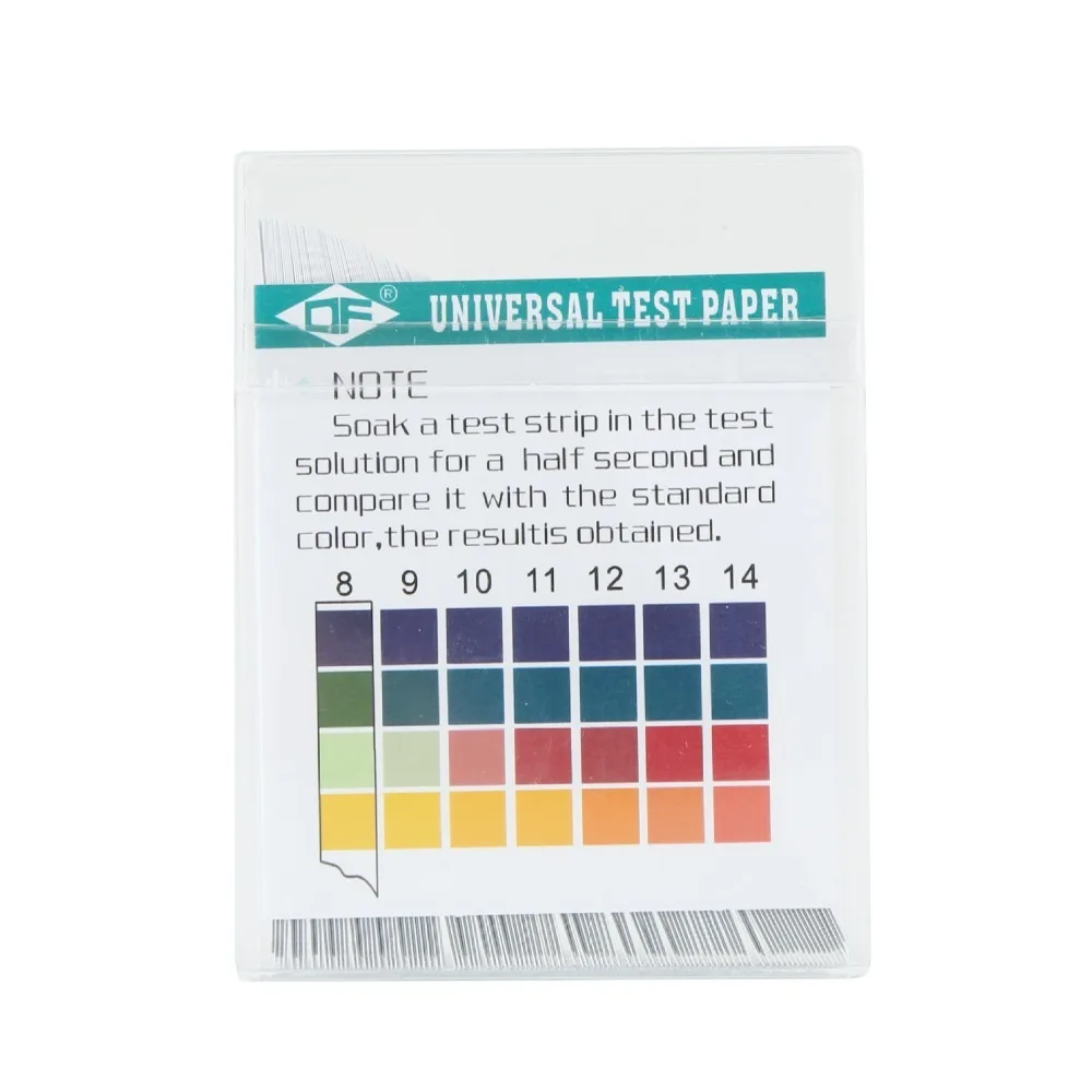 100 Strips PH Value 0-14 PH Test Paper Professional Measurement Alkaline Acid Indicator with Plastic Box Litmus Testing Kit