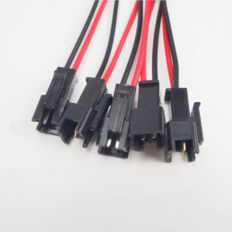 5 / 10 Pairs 15CM JST SM 2 Pins Plug Male and Female Wire Connector Wire Cable Pigtail Plug For LED Strip Light Tape Lamp Driver