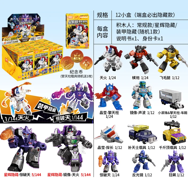 Blokees Transformers Defender Version الشكل GV05 Grimlock Dinobots Starscream Optimus Prime Transformation Robot Collection Toy