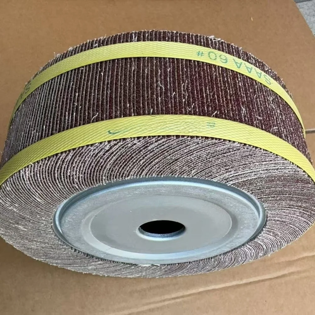 Abrasive Cloth Wheel Flap Disc Wheel Premium Sand Cloth Material High Durability Construction for versatile Grit Options