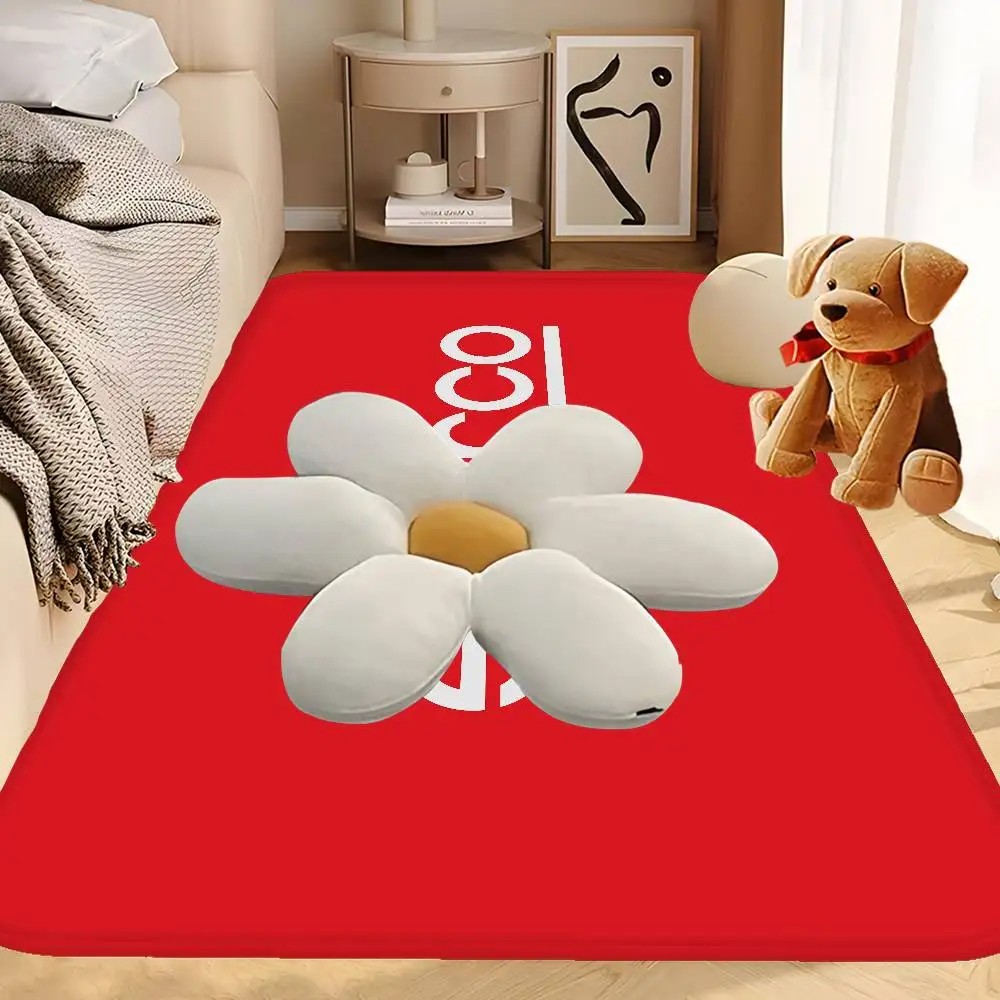 Alfombra para puerta con logotipo de S-Sparcos, alfombra para el hogar de estilo nórdico, alfombrillas para baño, alfombrillas para dormitorio, alfombrillas para cabecera de cama