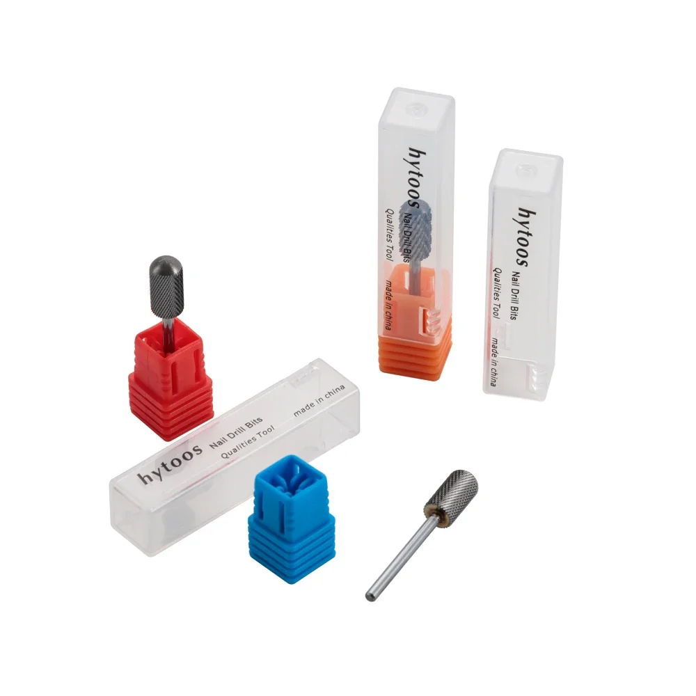 6.6mmスムーストップ大型バレルネイルドリルビット安全カーバイドビットフライスカッターマニキュア用ジェル除去アクセサリー