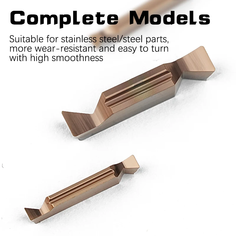 Dovetail Grooving Cutter Coated Face CNC Cutting Tools Carbide Slotted Inserts Lathe Tools MGGN200/250/300/400